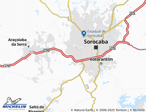 Carte MICHELIN Chácaras Reunidas São Jorge - ViaMichelin
