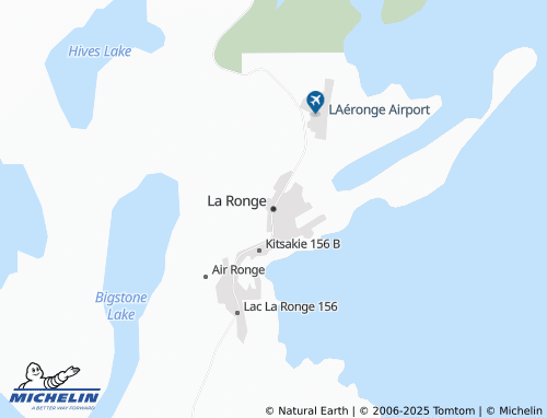 MICHELIN-Landkarte La Ronge - ViaMichelin