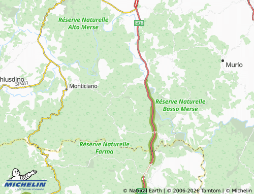 Mappa MICHELIN Tocchi - ViaMichelin