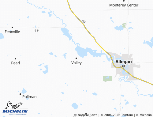 MICHELIN Valley map - ViaMichelin