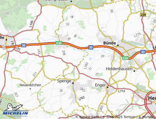 MICHELIN Groß-Aschen map - ViaMichelin