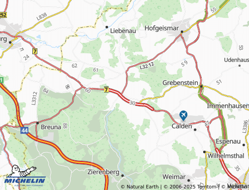 MICHELIN Obermeiser map - ViaMichelin
