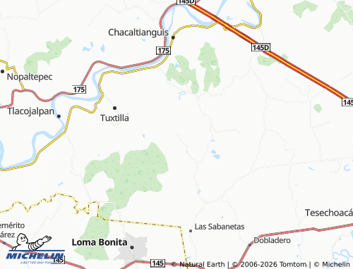 Mapa MICHELIN Mata de Caña - ViaMichelin