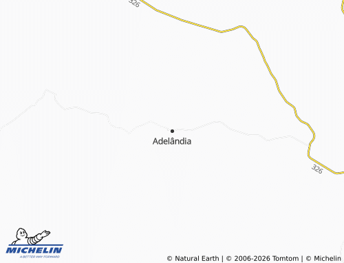 Mappa MICHELIN Adelândia - ViaMichelin