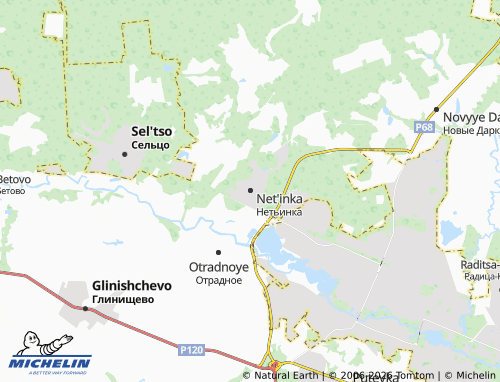 Carte MICHELIN Net'inka - ViaMichelin
