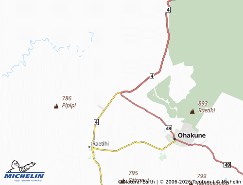 Mapa MICHELIN Tohunga Junction - ViaMichelin