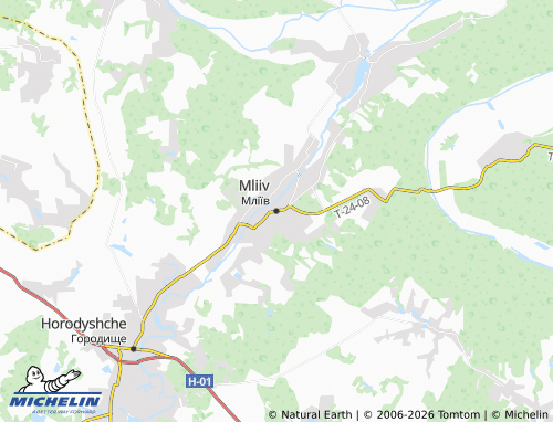 Mapa MICHELIN Mliiv - ViaMichelin