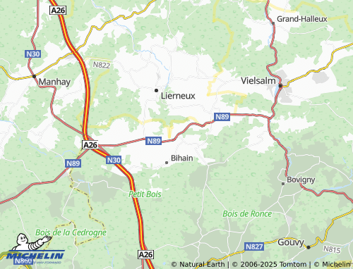 Mapa MICHELIN Hébronval - ViaMichelin
