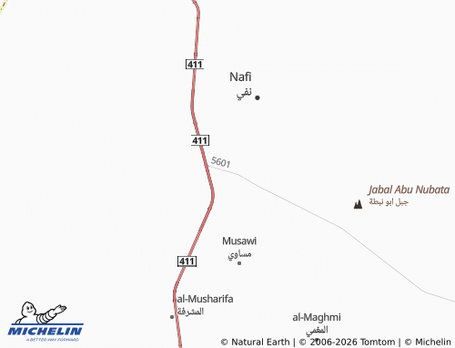 Carte MICHELIN al-Sa'adah - ViaMichelin