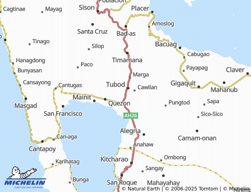 MICHELIN Siana map - ViaMichelin