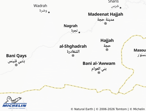 MICHELIN-Landkarte al-Shghadrah - ViaMichelin