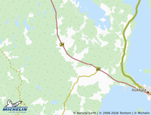 MICHELIN-Landkarte Vähimaa - ViaMichelin