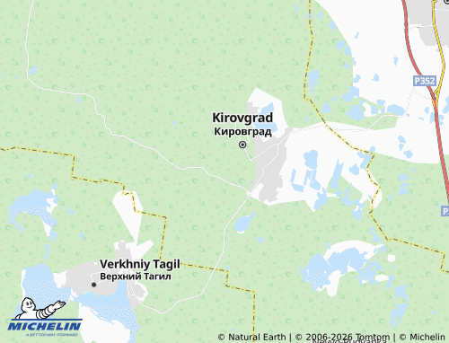MICHELIN-Landkarte Zarya SNT - ViaMichelin