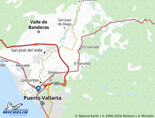 MICHELIN Ecoterra map - ViaMichelin