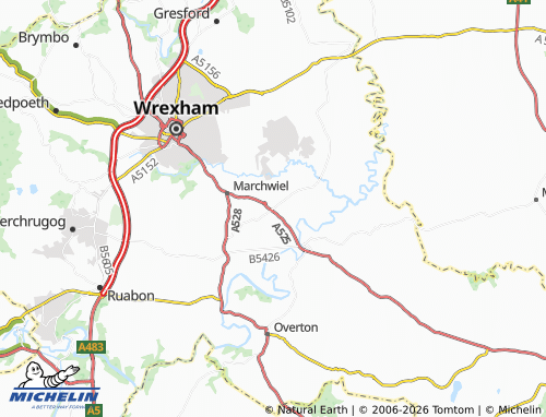 Mappa MICHELIN Cross Lanes - ViaMichelin