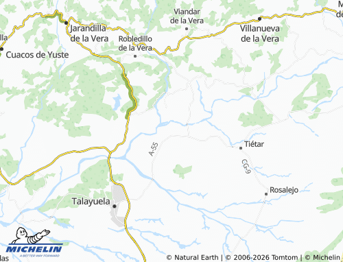 MICHELIN Lomas del Saliente map - ViaMichelin