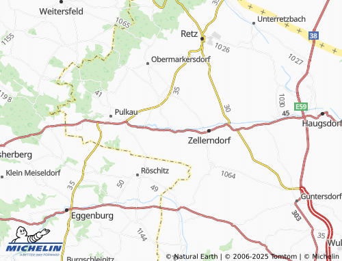 MICHELIN-Landkarte Deinzendorf - ViaMichelin