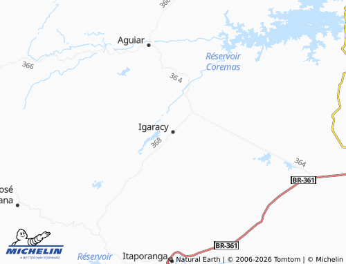 Mappa MICHELIN Igaracy - ViaMichelin