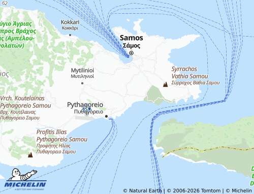 Carte MICHELIN Mesokampos - ViaMichelin