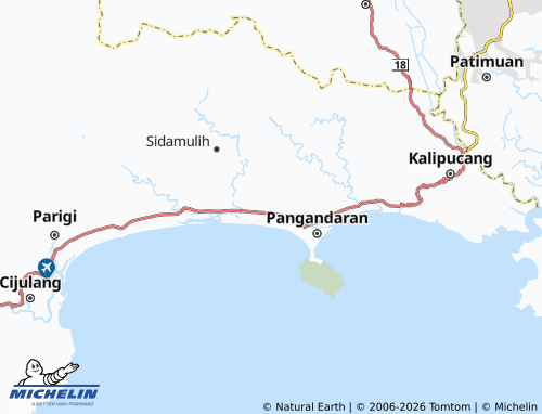 Mapa MICHELIN Wonoharjo - ViaMichelin