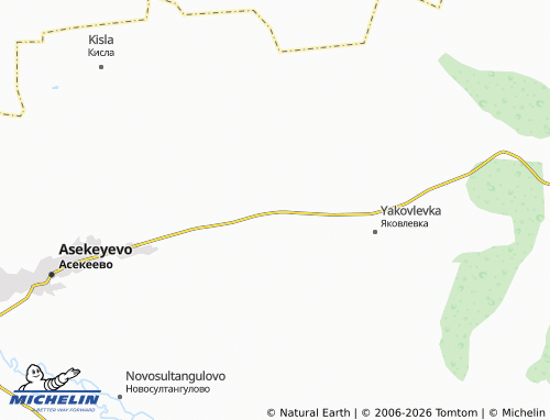 MICHELIN-Landkarte Nikolayevka - ViaMichelin