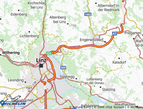 MICHELIN Plesching am Pfenningberg map - ViaMichelin