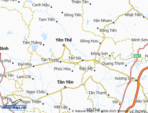 Carte MICHELIN Đồng Lạc - ViaMichelin
