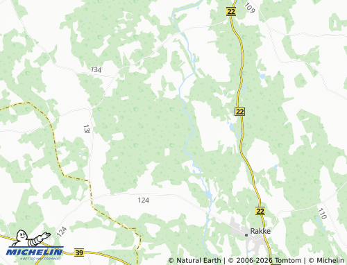 MICHELIN Padaküla map - ViaMichelin