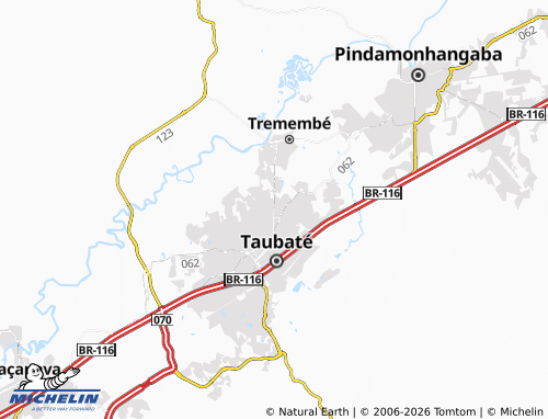 Mapa MICHELIN Vila São Geraldo - ViaMichelin