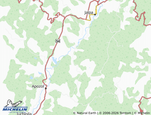 Mappa MICHELIN Guayabo del Palmar - ViaMichelin