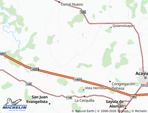 Mapa MICHELIN Las Lagunas - ViaMichelin