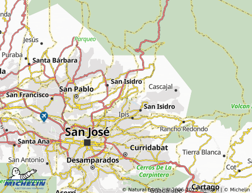 MICHELIN Paracito map - ViaMichelin