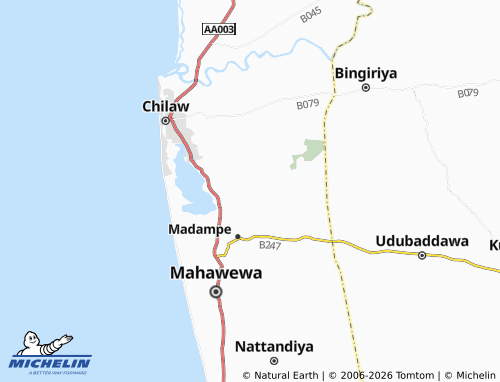 Mappa MICHELIN Walahena - ViaMichelin