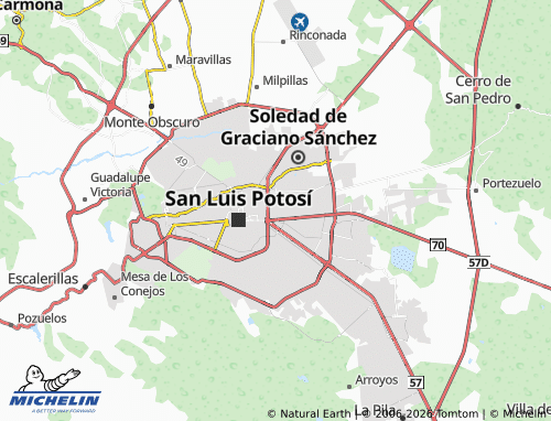 Mappa MICHELIN Fidel Velázquez - ViaMichelin