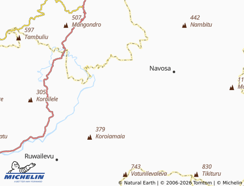 MICHELIN-Landkarte Vatumbalavu - ViaMichelin