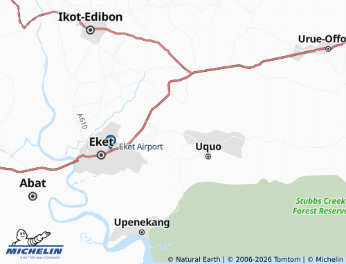 MICHELIN Efoi map - ViaMichelin