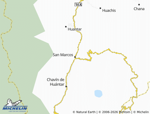 Mappa MICHELIN San Marcos - ViaMichelin