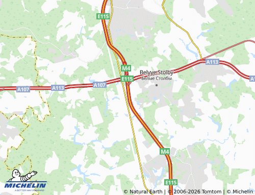 Carte MICHELIN Mayeveyevka st - ViaMichelin