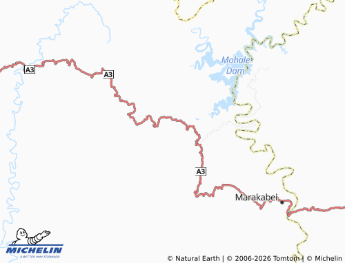 MICHELIN Ha Raselasela map - ViaMichelin