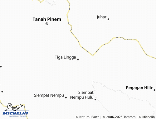 Mappa MICHELIN Tiga Lingga - ViaMichelin