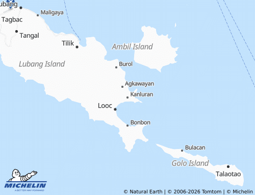 MICHELIN Kanluran map - ViaMichelin