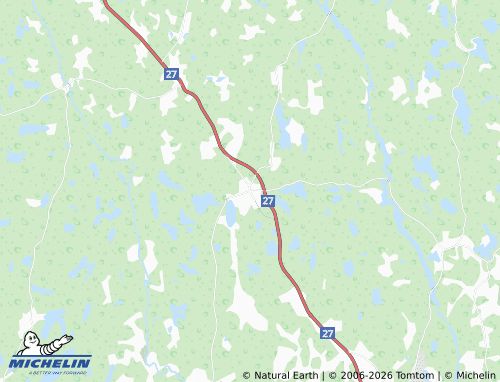 MICHELIN Backaryd map - ViaMichelin