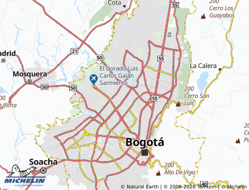Mappa MICHELIN Boyacá - ViaMichelin