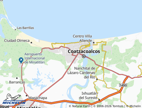Mapa MICHELIN Progreso y Paz - ViaMichelin