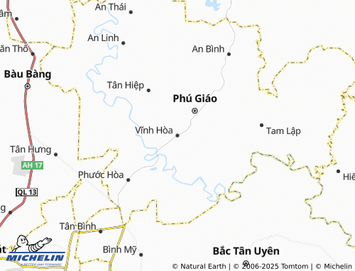 MICHELIN Vĩnh Hòa map - ViaMichelin