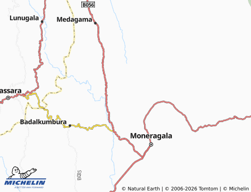 MICHELIN Batugammana map - ViaMichelin