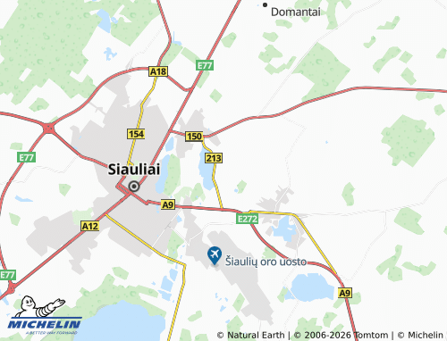 Mapa MICHELIN Malavėniukai - ViaMichelin