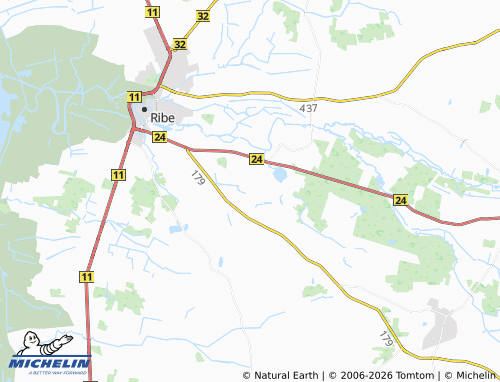 MICHELIN-Landkarte Favrlund - ViaMichelin