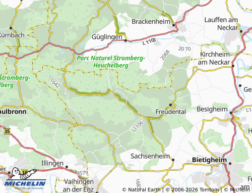 MICHELIN Spielberg map - ViaMichelin