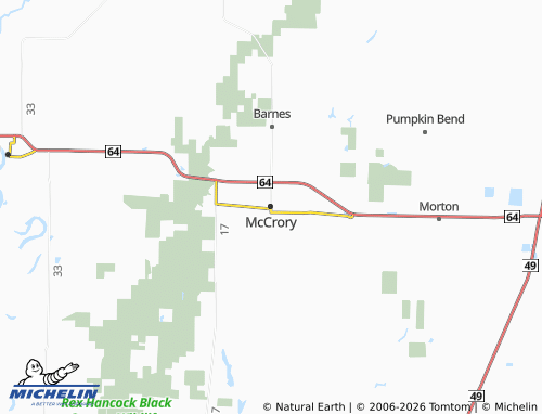 Mappa MICHELIN McCrory - ViaMichelin